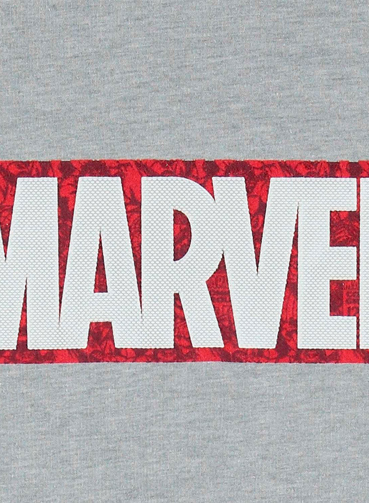 BUZO DE MARVEL GRIS  CERRADO PARA HOMBRE