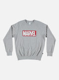 BUZO DE MARVEL GRIS  CERRADO PARA HOMBRE