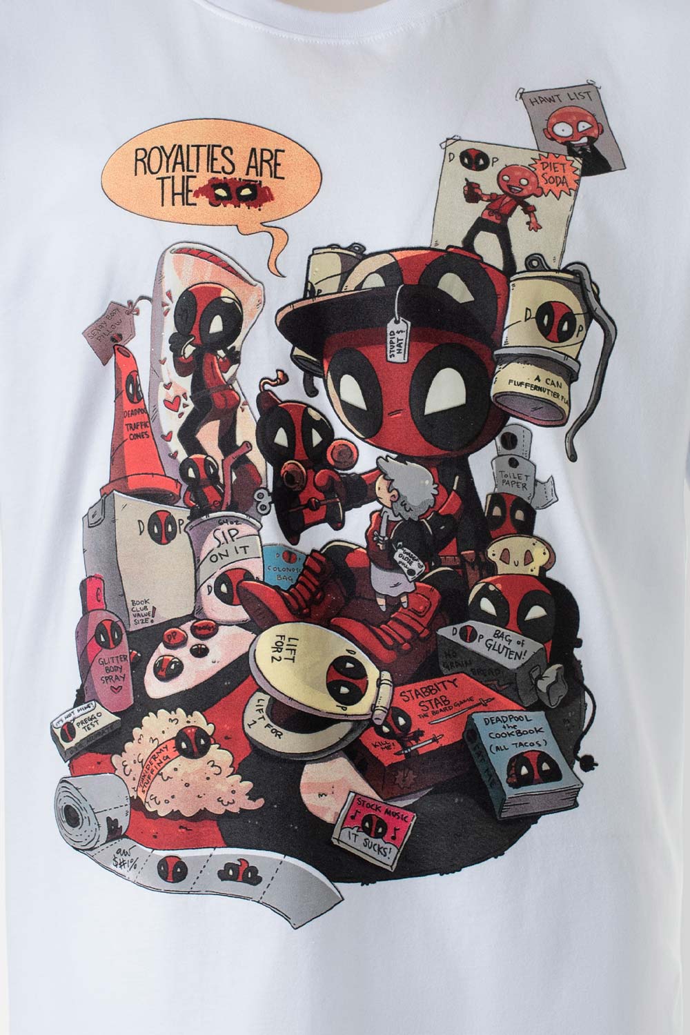 CAMISETA DE DEADPOOL REGULAR FIT GÉNERO NEUTRO