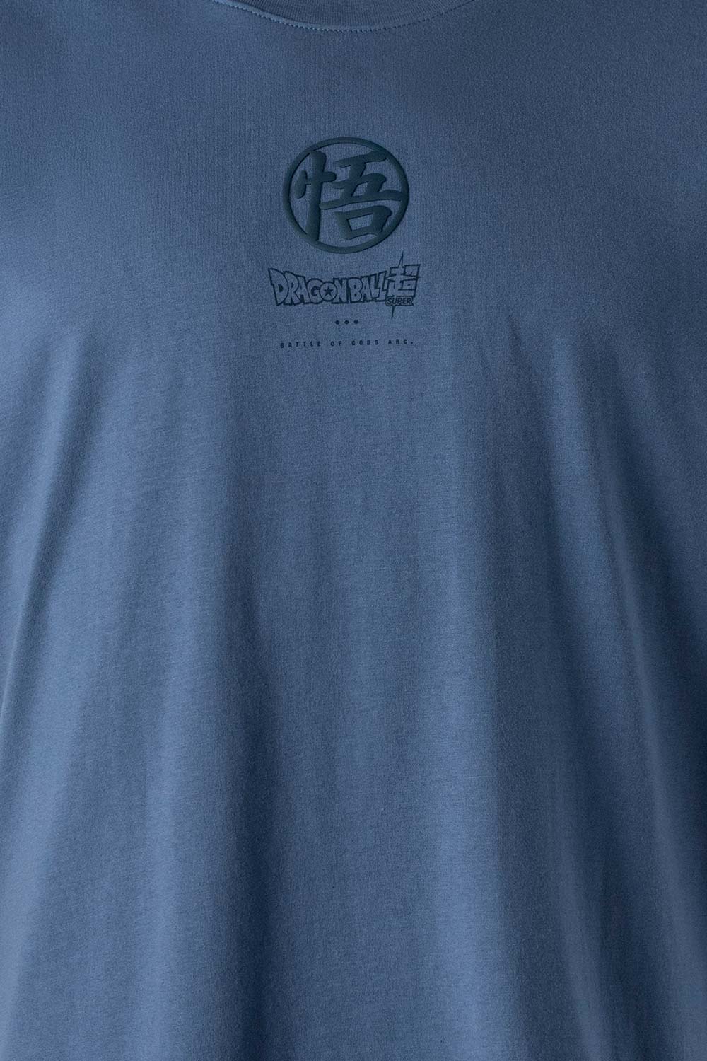 CAMISETA DE DRAGON BALL SUPER AZUL MANGA CORTA PARA HOMBRE