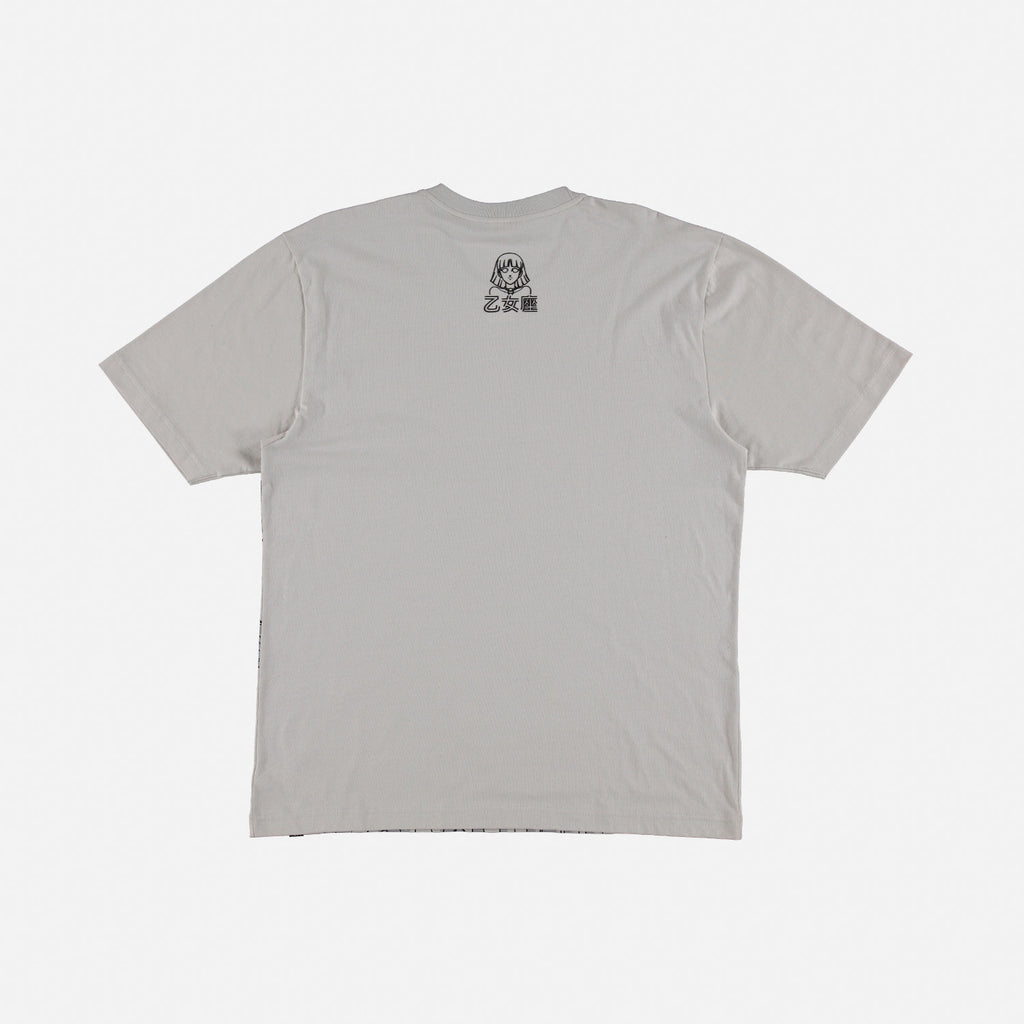 CAMISETA DE HOMBRE, MANGA CORTA REGULAR FIT GRIS DE ANIME