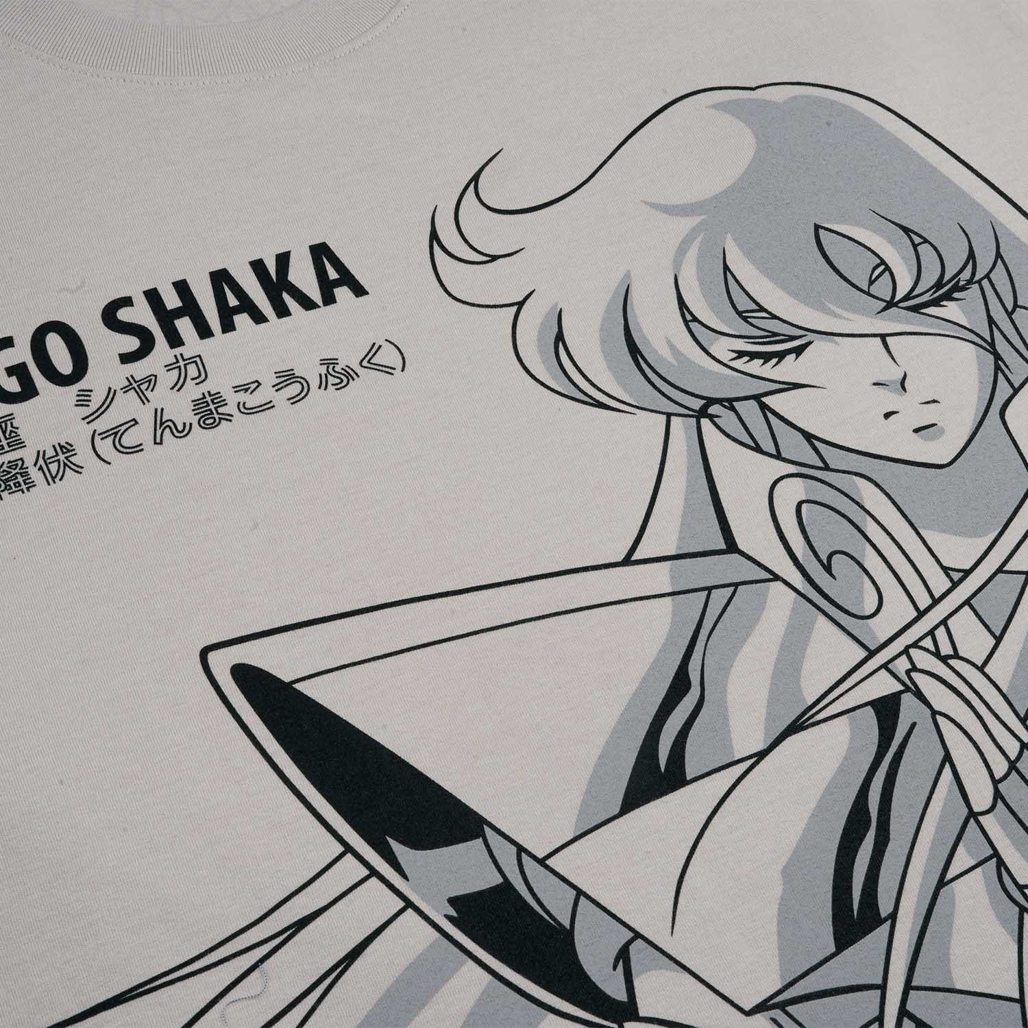 CAMISETA DE HOMBRE, MANGA CORTA REGULAR FIT GRIS DE ANIME