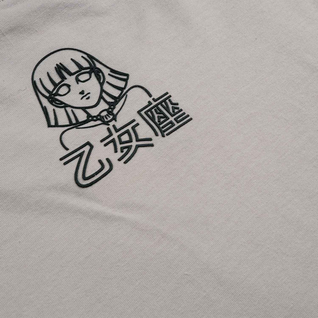 CAMISETA DE HOMBRE, MANGA CORTA REGULAR FIT GRIS DE ANIME