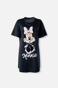 PIJAMA DE MINNIE MOUSE TIPO BATOLA GRIS PARA MUJER