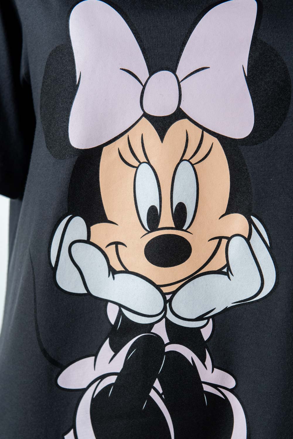 PIJAMA DE MINNIE MOUSE TIPO BATOLA GRIS PARA MUJER