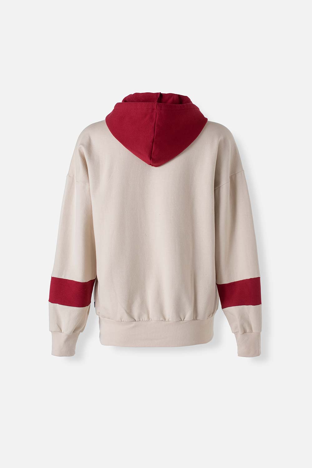 BUZO DE HARRY POTTER CAQUI Y ROJO CON CAPUCHA PARA MUJER