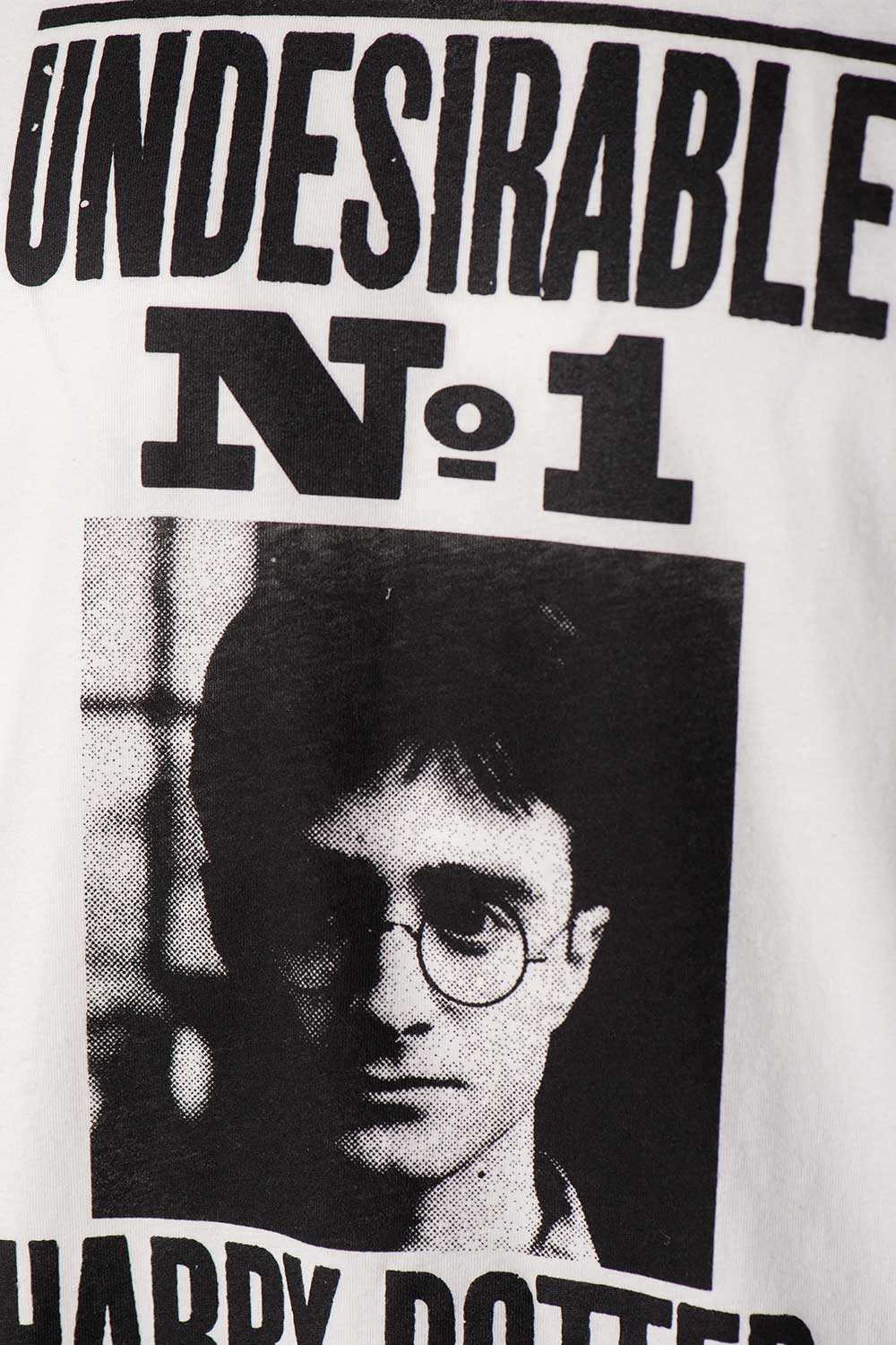CAMISETA DE HARRY POTTER MARFIL MANGA CORTA GÉNERO NEUTRO