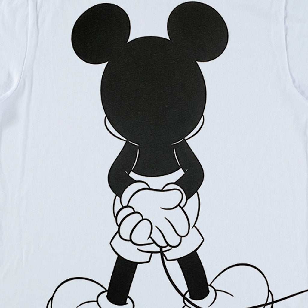 CAMISETA DE MICKEY MOUSE MANGA CORTA BLANCA PARA HOMBRE