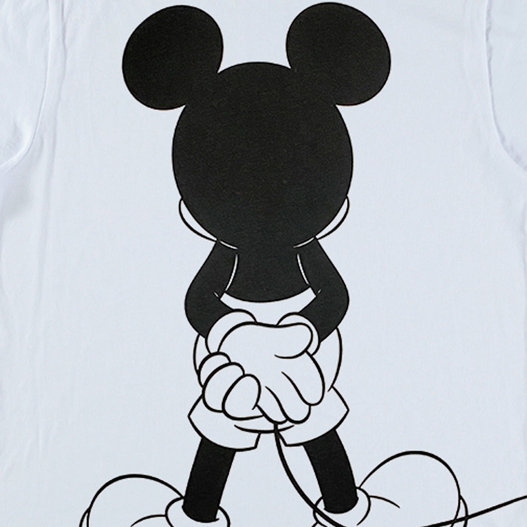 CAMISETA DE MICKEY MOUSE MANGA CORTA BLANCA PARA HOMBRE