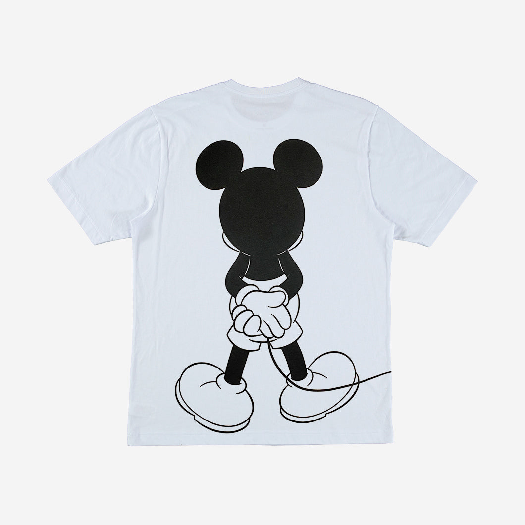 CAMISETA DE MICKEY MOUSE MANGA CORTA BLANCA PARA HOMBRE