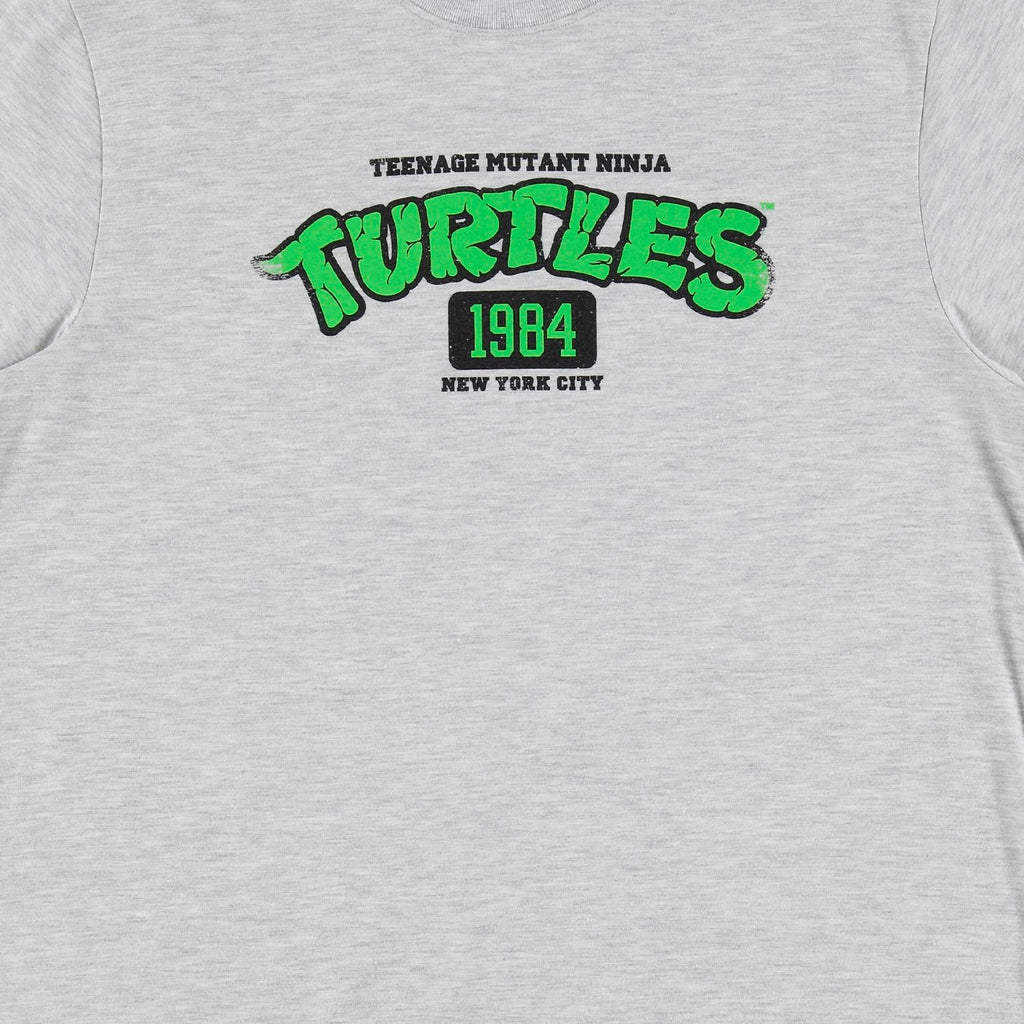 PIJAMA DE LAS TORTUGAS NINJA DE PANTALÓN CORTO GRIS Y NEGRA PARA HOMBRE