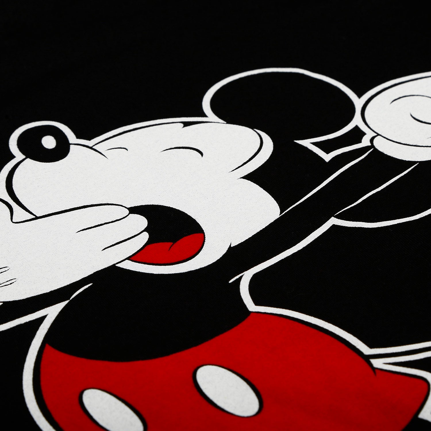 PIJAMA DE MICKEY MOUSE TIPO BATOLA NEGRA PARA MUJER