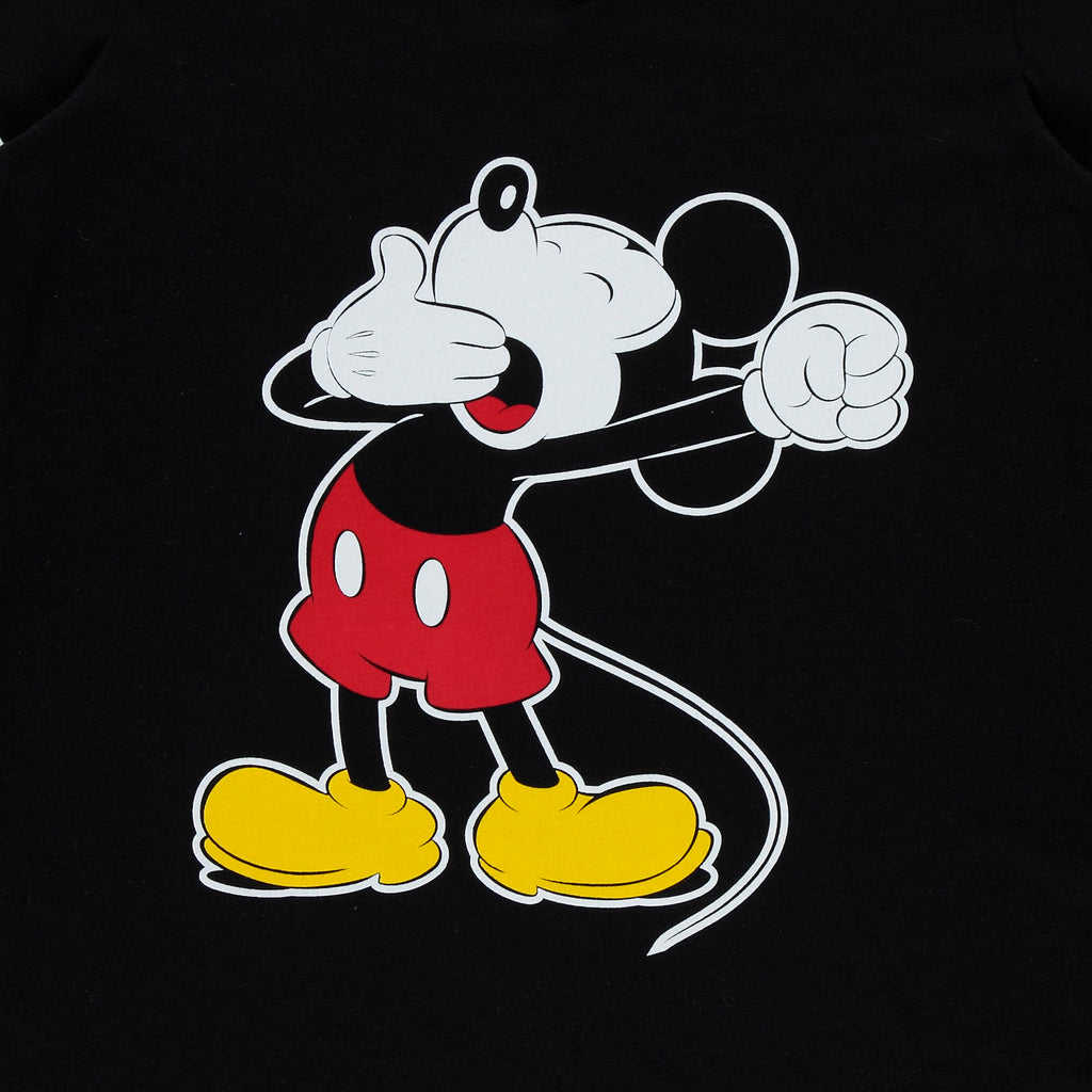 PIJAMA DE MICKEY MOUSE TIPO BATOLA NEGRA PARA MUJER