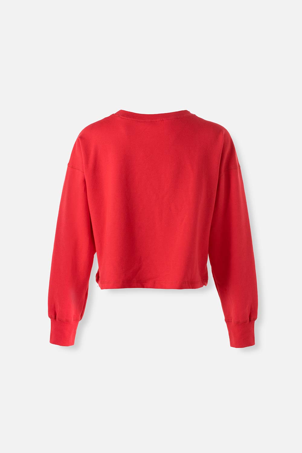 BUZO DE MAFALDA CERRADO ROJO PARA MUJER