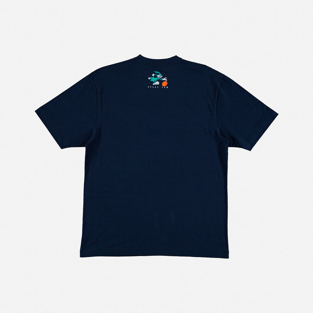 CAMISETA DE SPACE JAM AZUL MANGA CORTA PARA HOMBRE