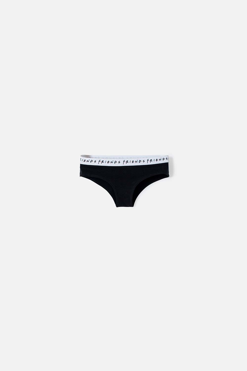 PANTY DE FRIENDS CON ELÁSTICO NEGRO PARA MUJER