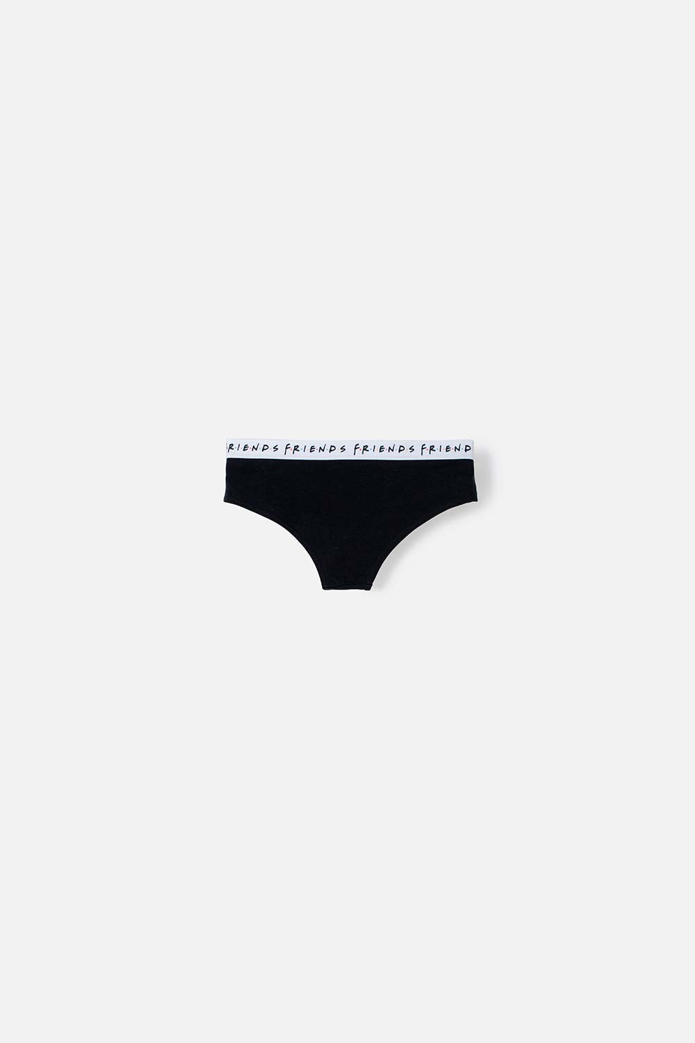 PANTY DE FRIENDS CON ELÁSTICO NEGRO PARA MUJER