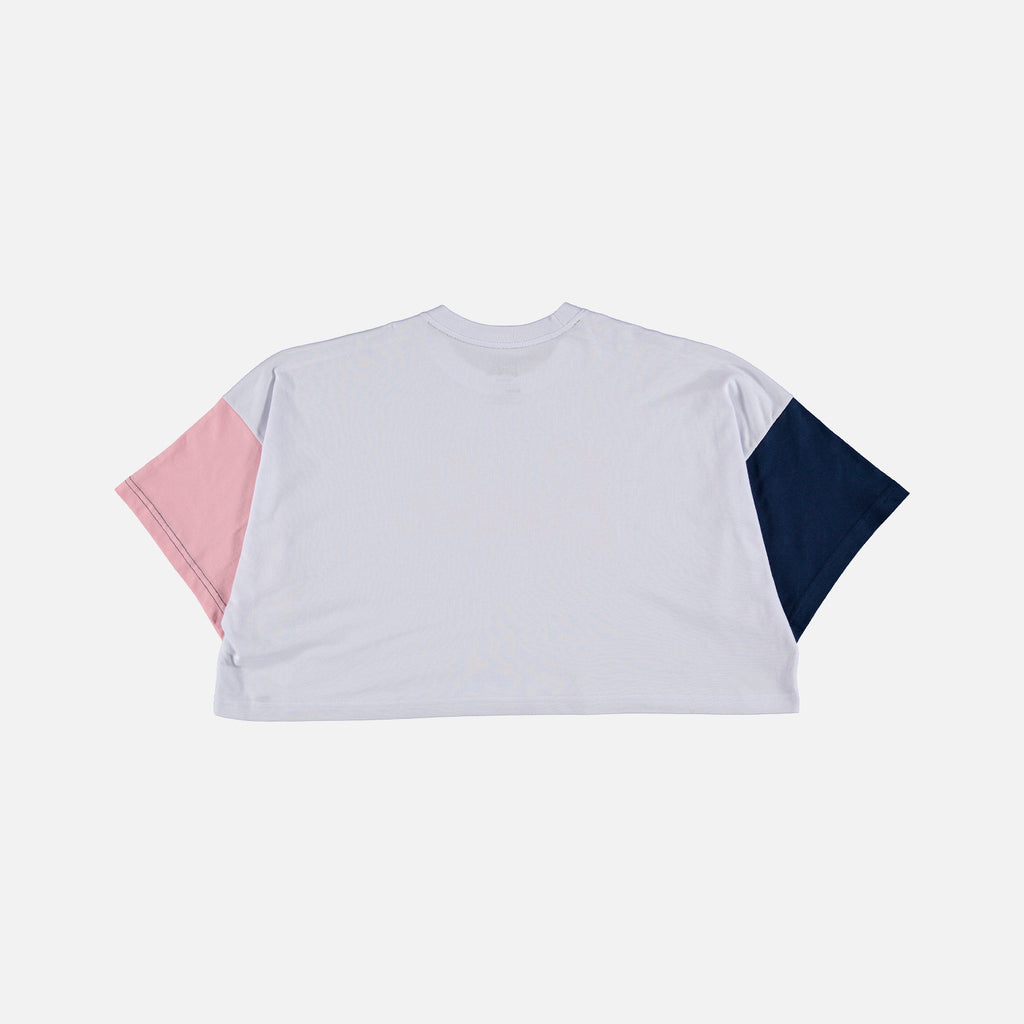 CAMISETA DE BARBIE OVERSIZE MANGA CORTA BLANCA PARA MUJER