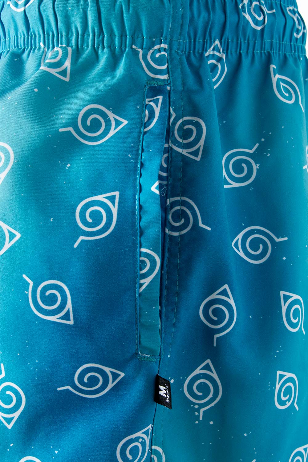 PANTALONETA BAÑO DE HOMBRE AZUL DE NARUTO SHIPPUDEN