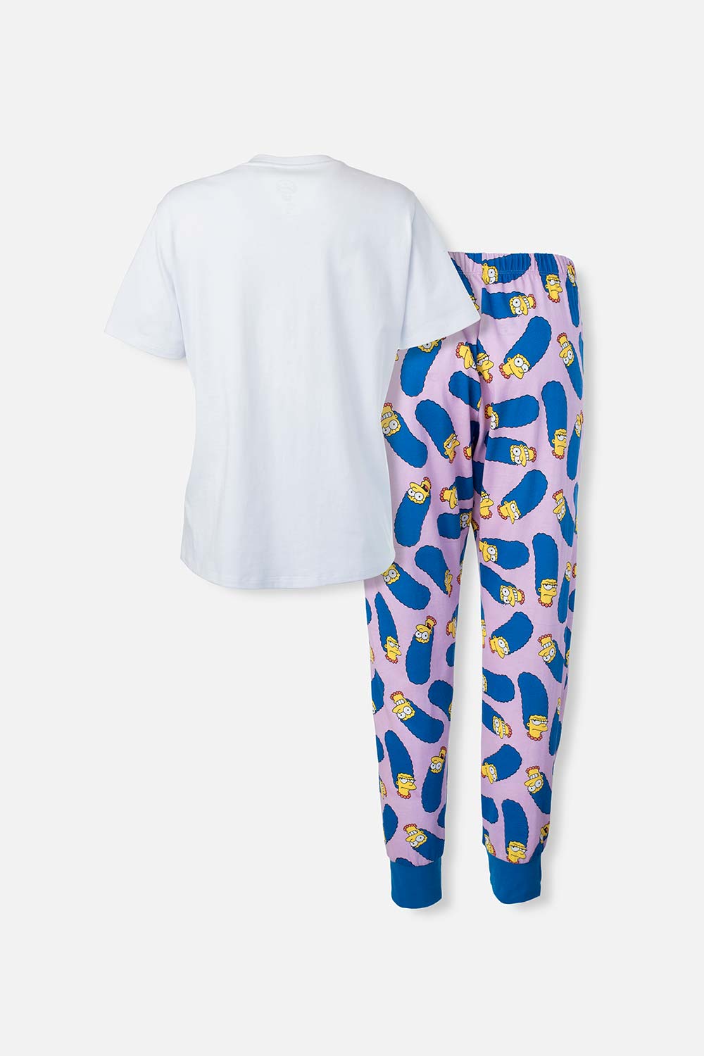 PIJAMA DE LOS SIMPSON MULTICOLOR DE PANTALÓN LARGO PARA MUJER