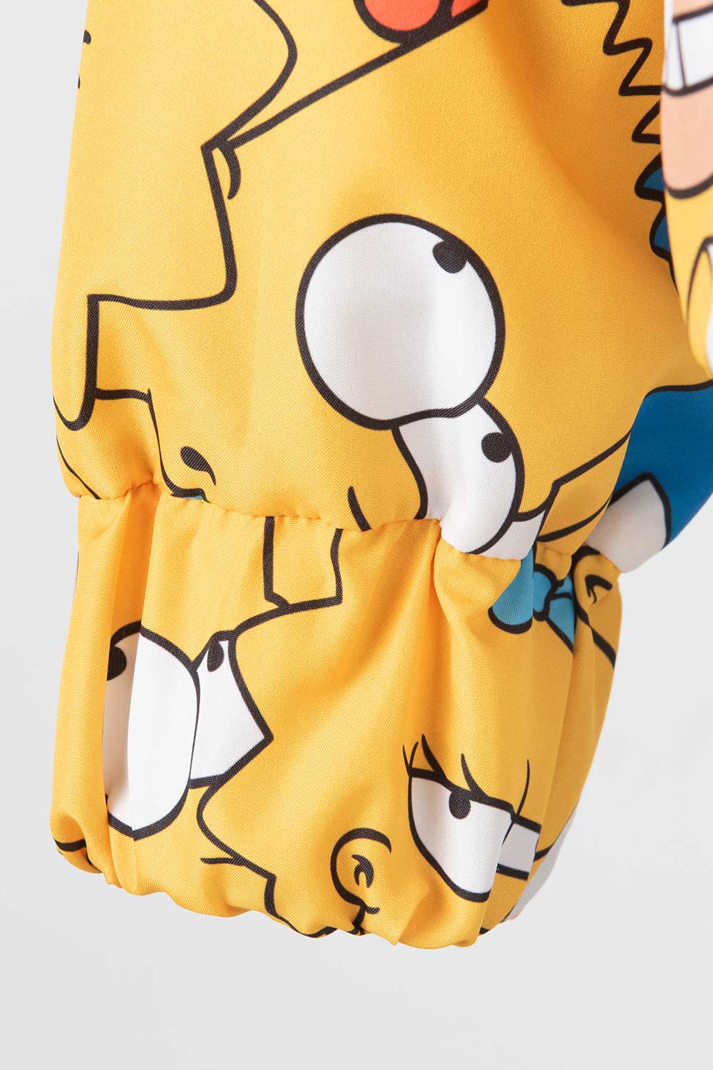 CHAQUETA DE LOS SIMPSON AMARILLA CON CAPUCHA PARA MUJER