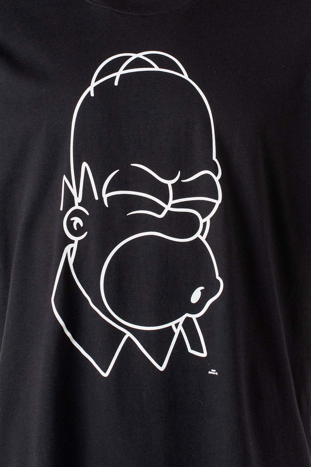 PIJAMA DE LOS SIMPSON NEGRA Y AMARILLA CON PANTALÓN CORTO PARA HOMBRE