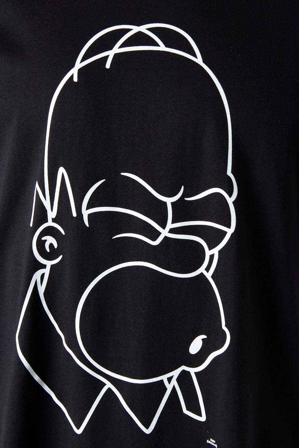 PIJAMA DE LOS SIMPSON NEGRA Y AMARILLA CON PANTALÓN CORTO PARA HOMBRE