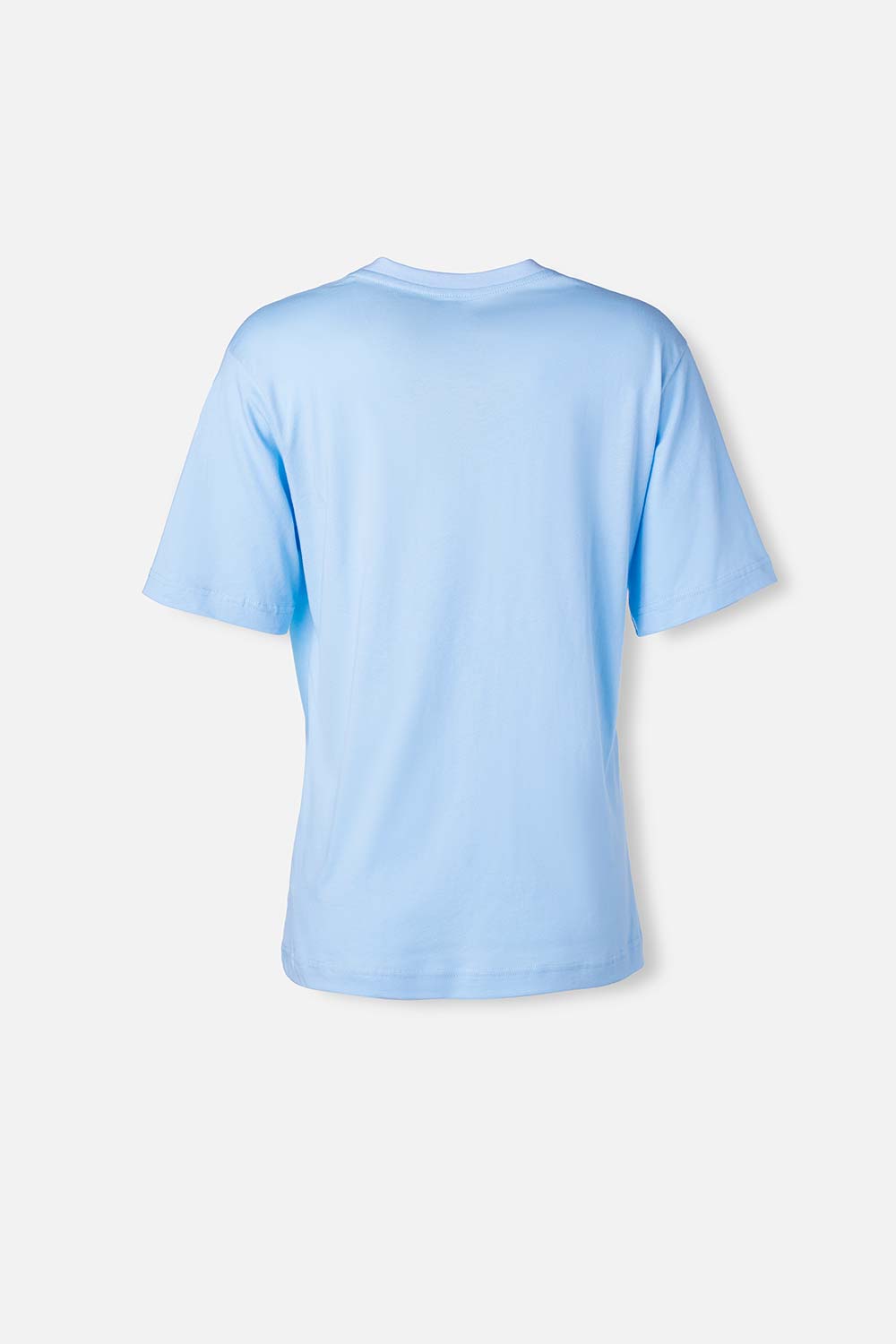 CAMISETA DE ONE PIECE AZUL CUELLO REDONDO PARA MUJER