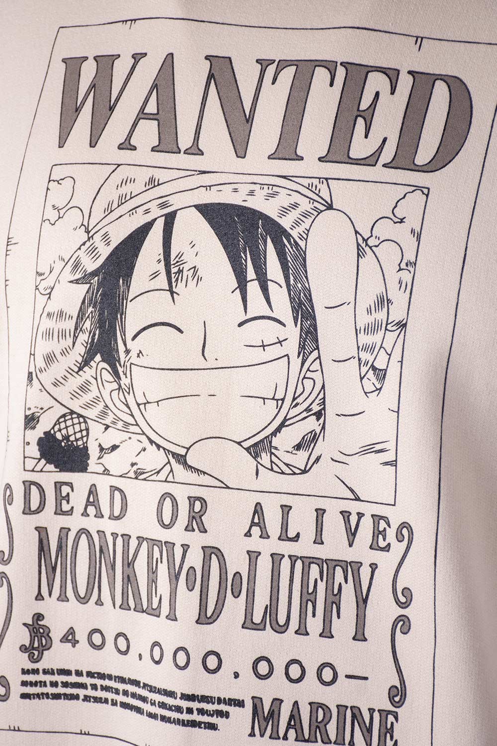 BUZO DE ONE PIECE CERRADO GÉNERO NEUTRO