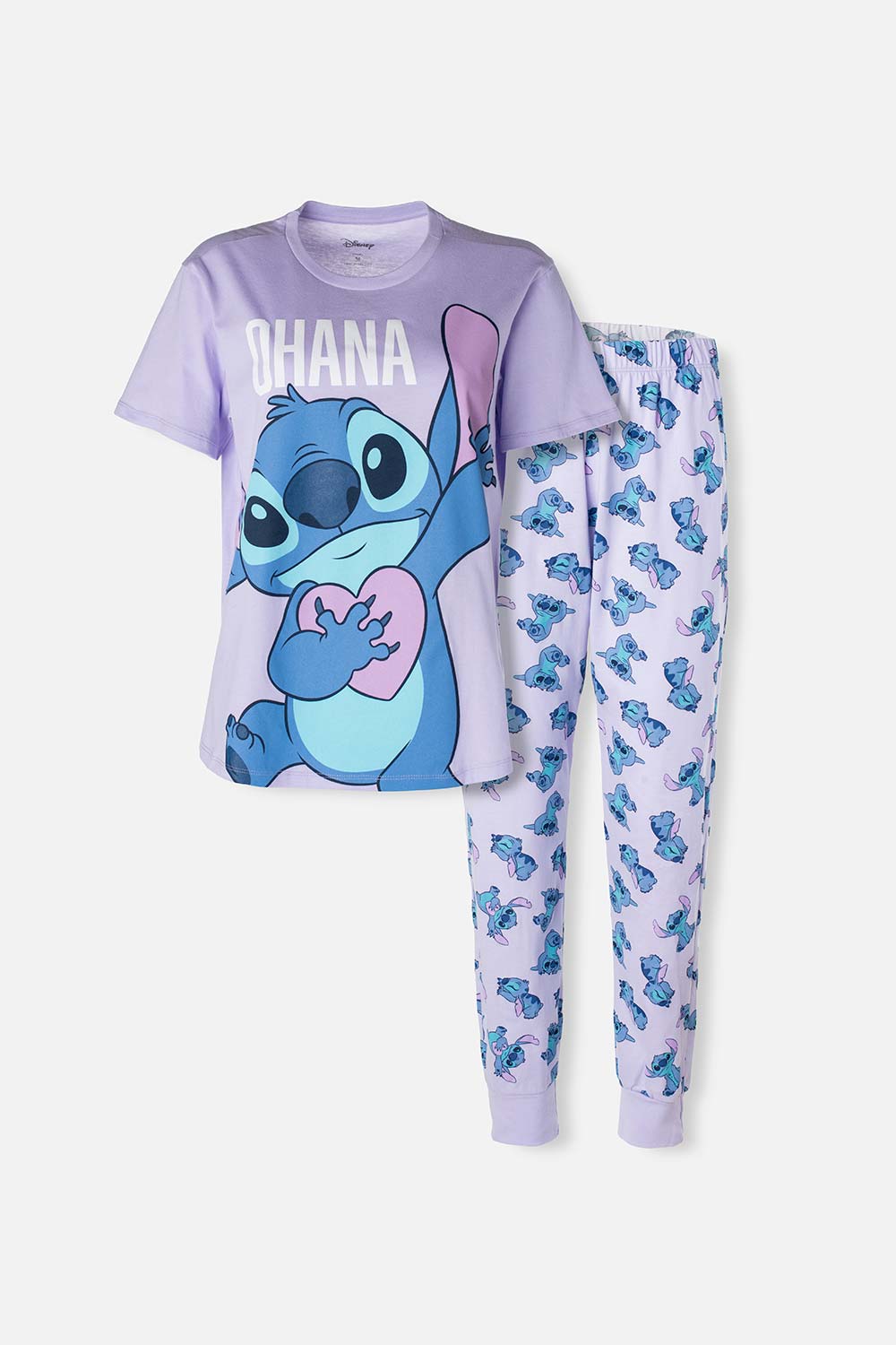 PIJAMA DE LILO Y STITCH CON PANTALON LARGO PARA MUJER