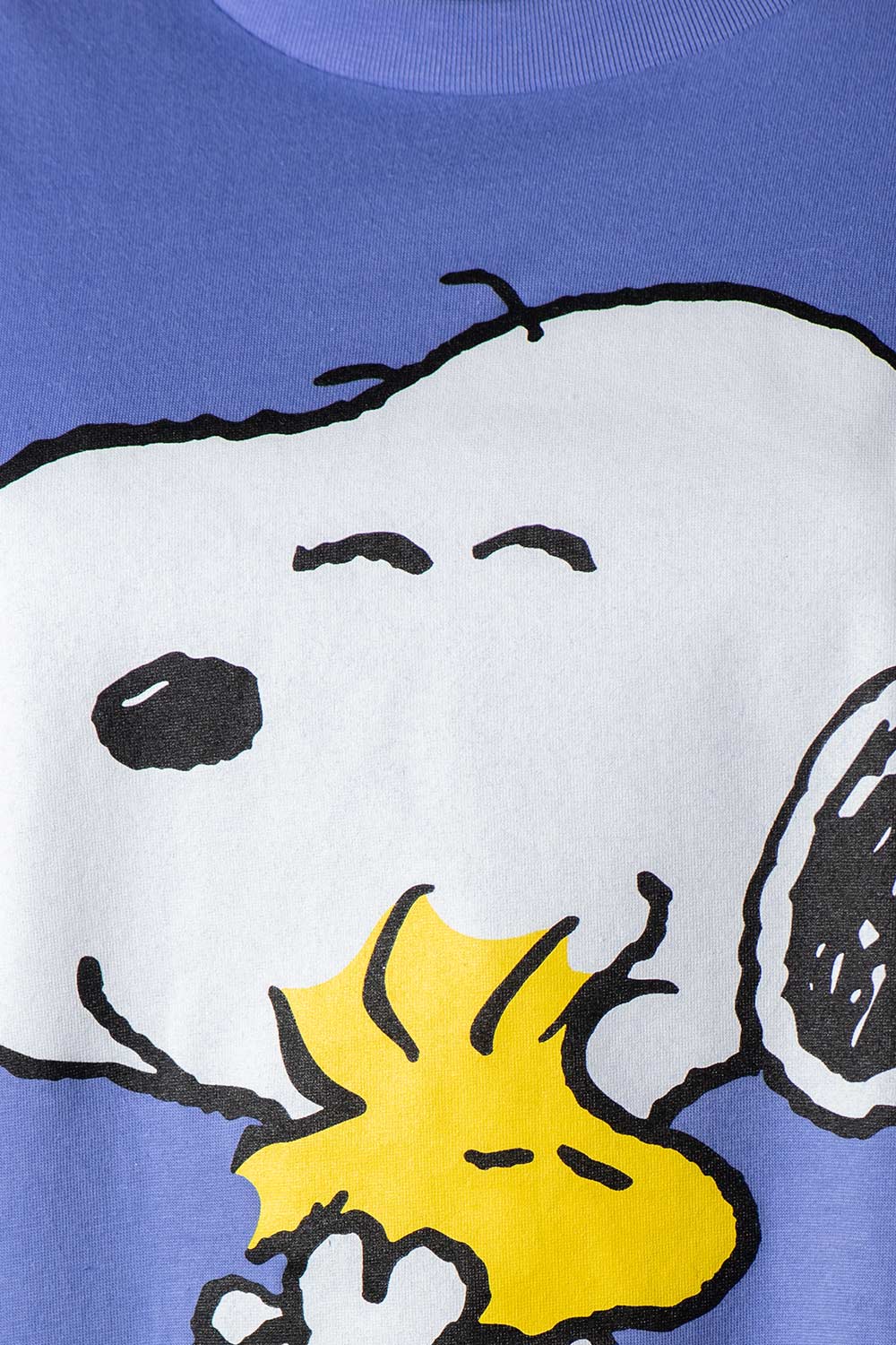 PIJAMA DE SNOOPY AZUL MANGA CORTA PARA MUJER
