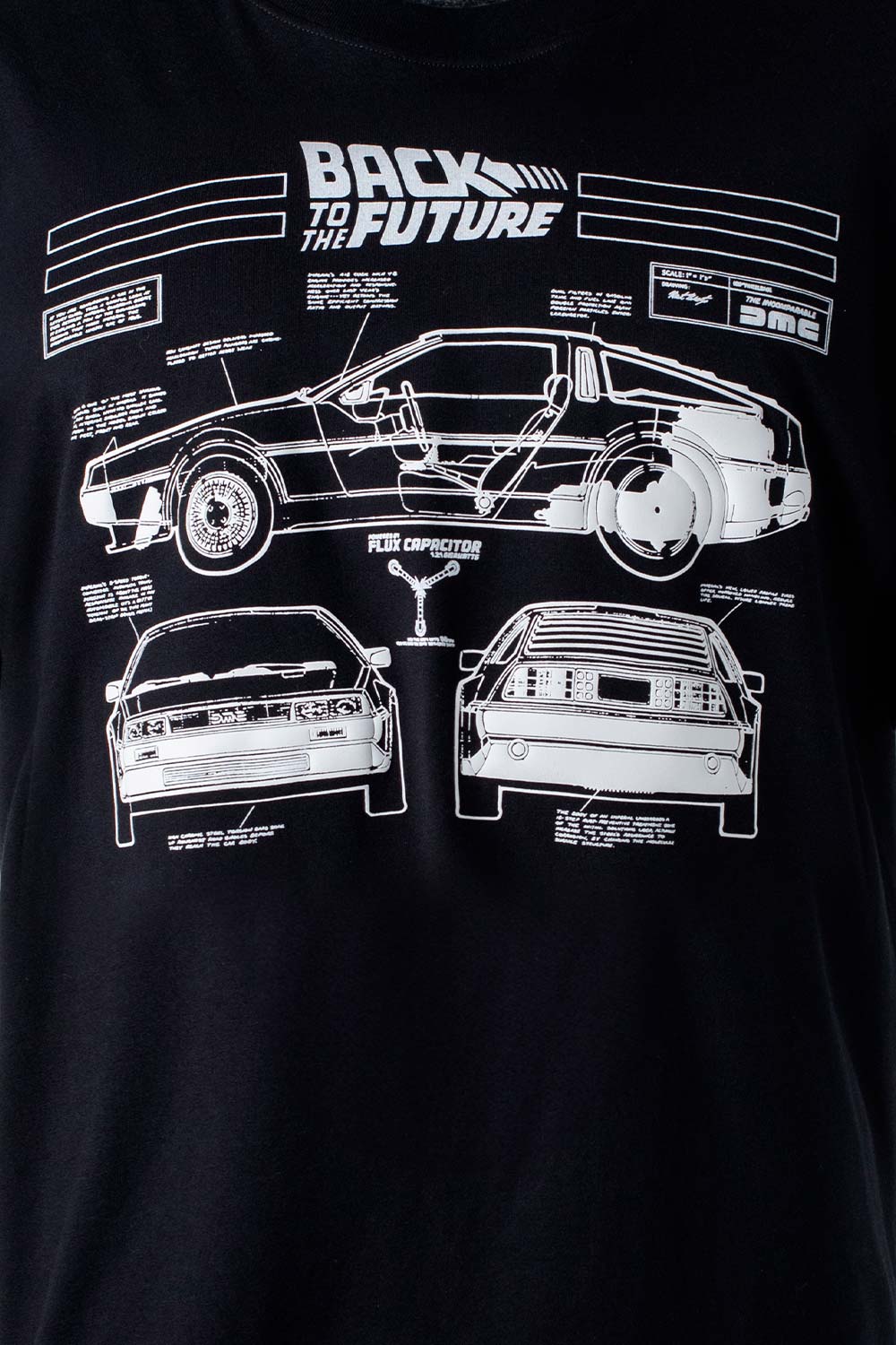 CAMISETA DE BACK TO THE FUTURE REGULAR FIT GENERO NEUTRO