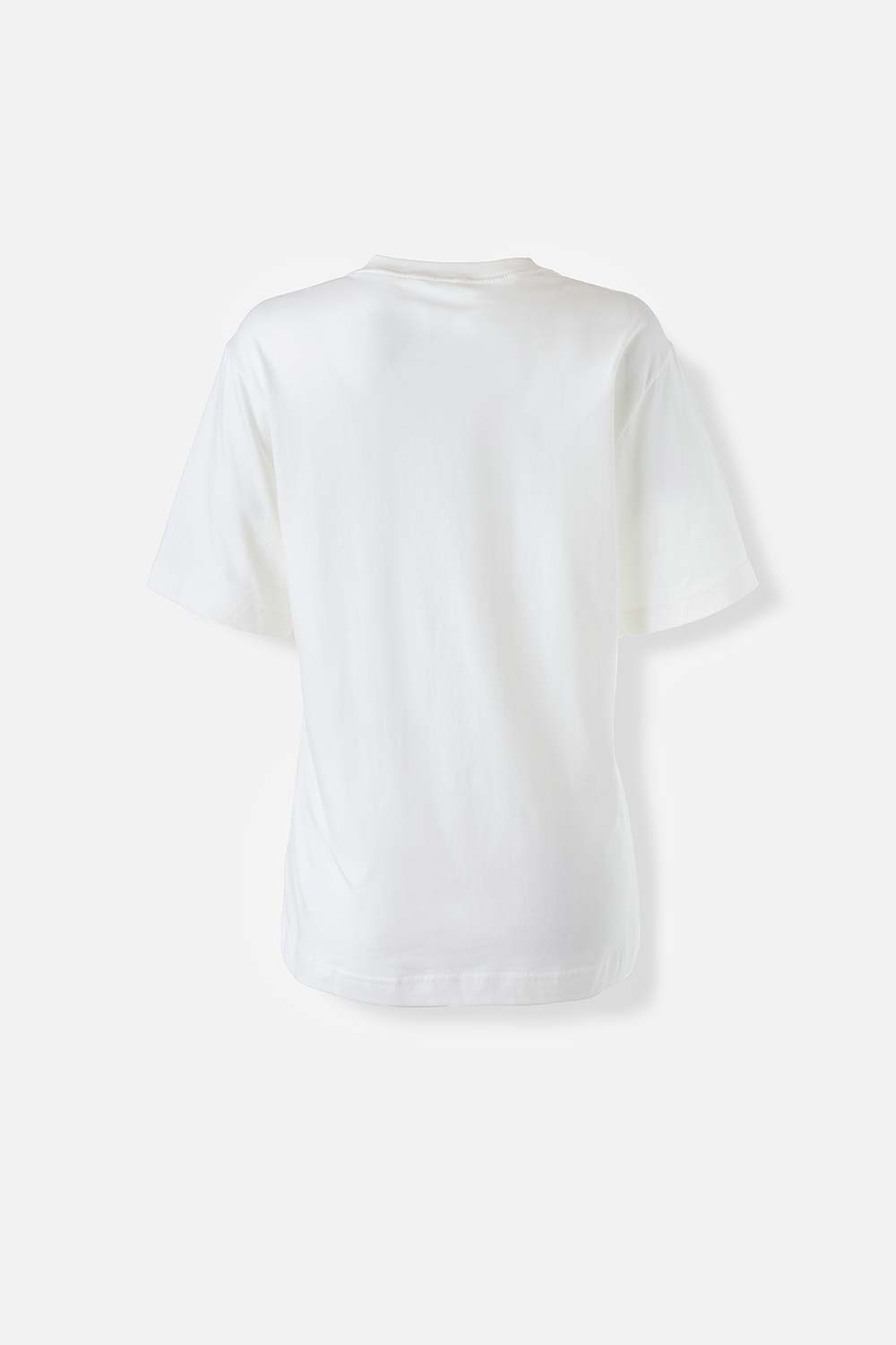 CAMISETA DE LOS SIMPSONS MARFIL MANGA CORTA DE MUJER