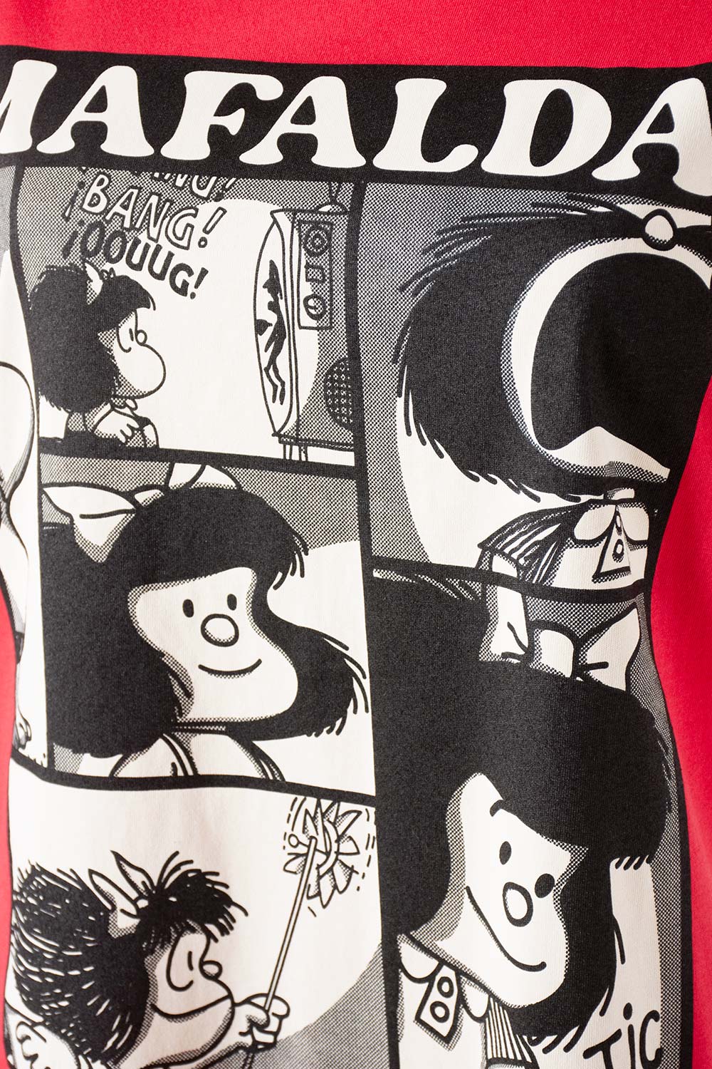 CAMISETA DE MAFALDA REGULAR FIT PARA MUJER