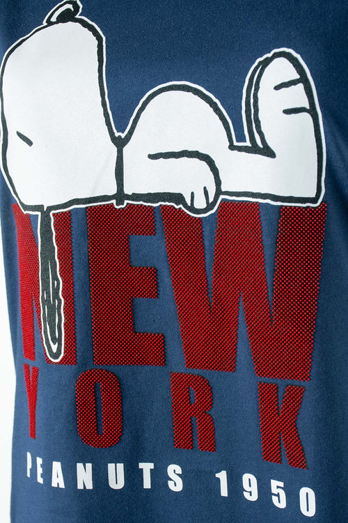 CAMISETA DE SNNOPY SLIM FIT PARA MUJER