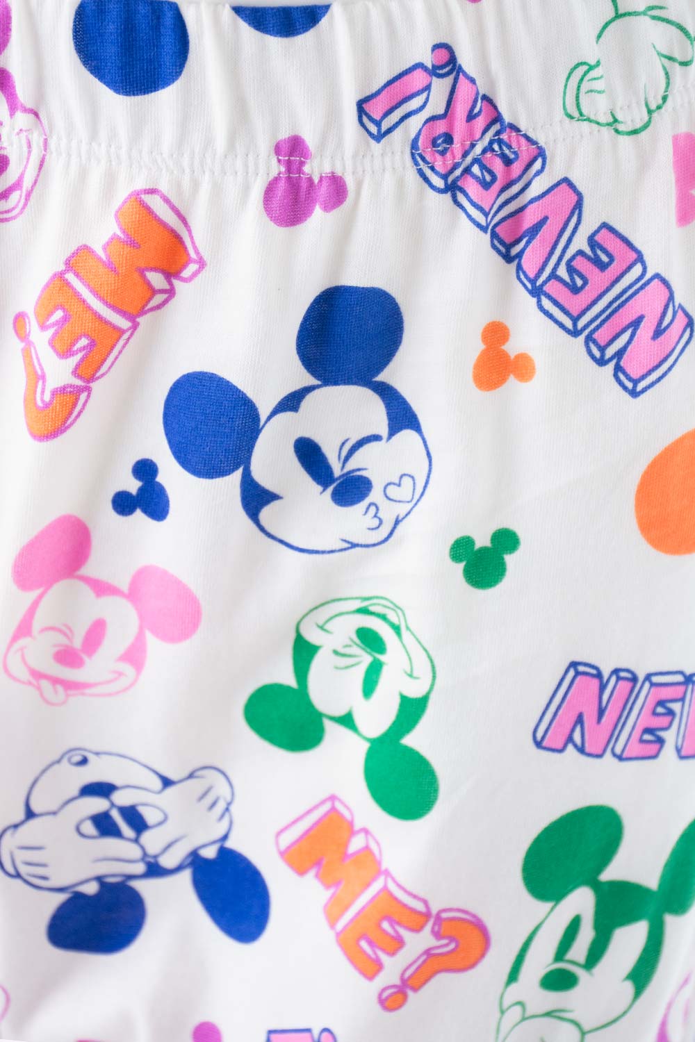 PIJAMA DE MICKEY MOUSE MANGA CORTA MULTICOLOR PARA MUJER