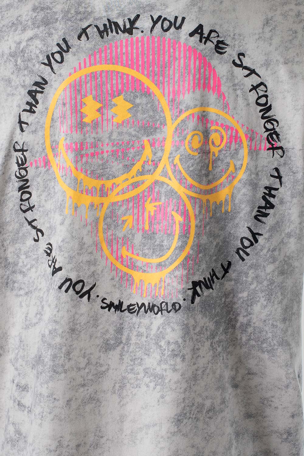 CAMISETA DE SMILEY REGULAR FIT GÉNERO NEUTRO