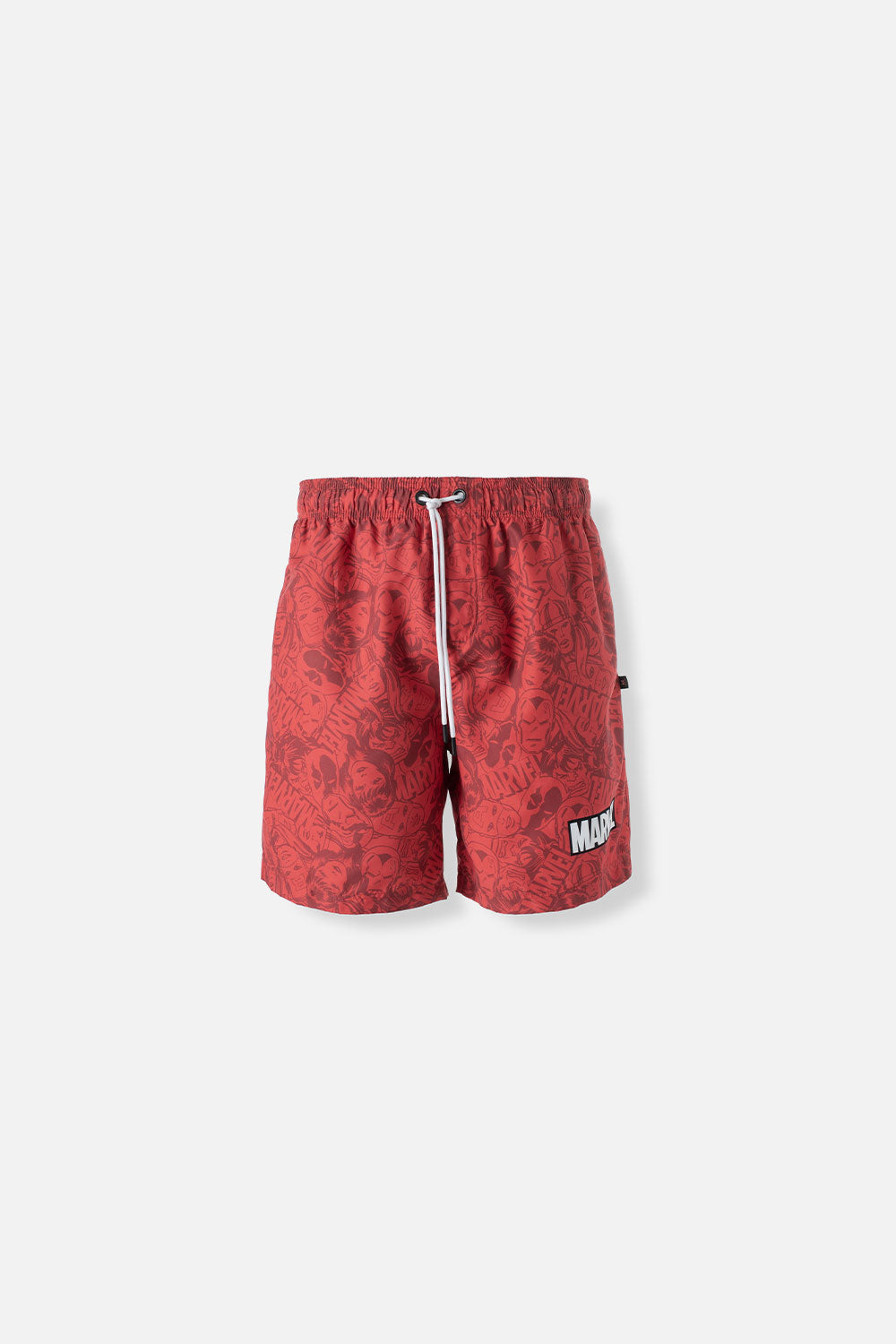 PANTALONETA DE BAÑO DE MARVEL ROJA PARA HOMBRE