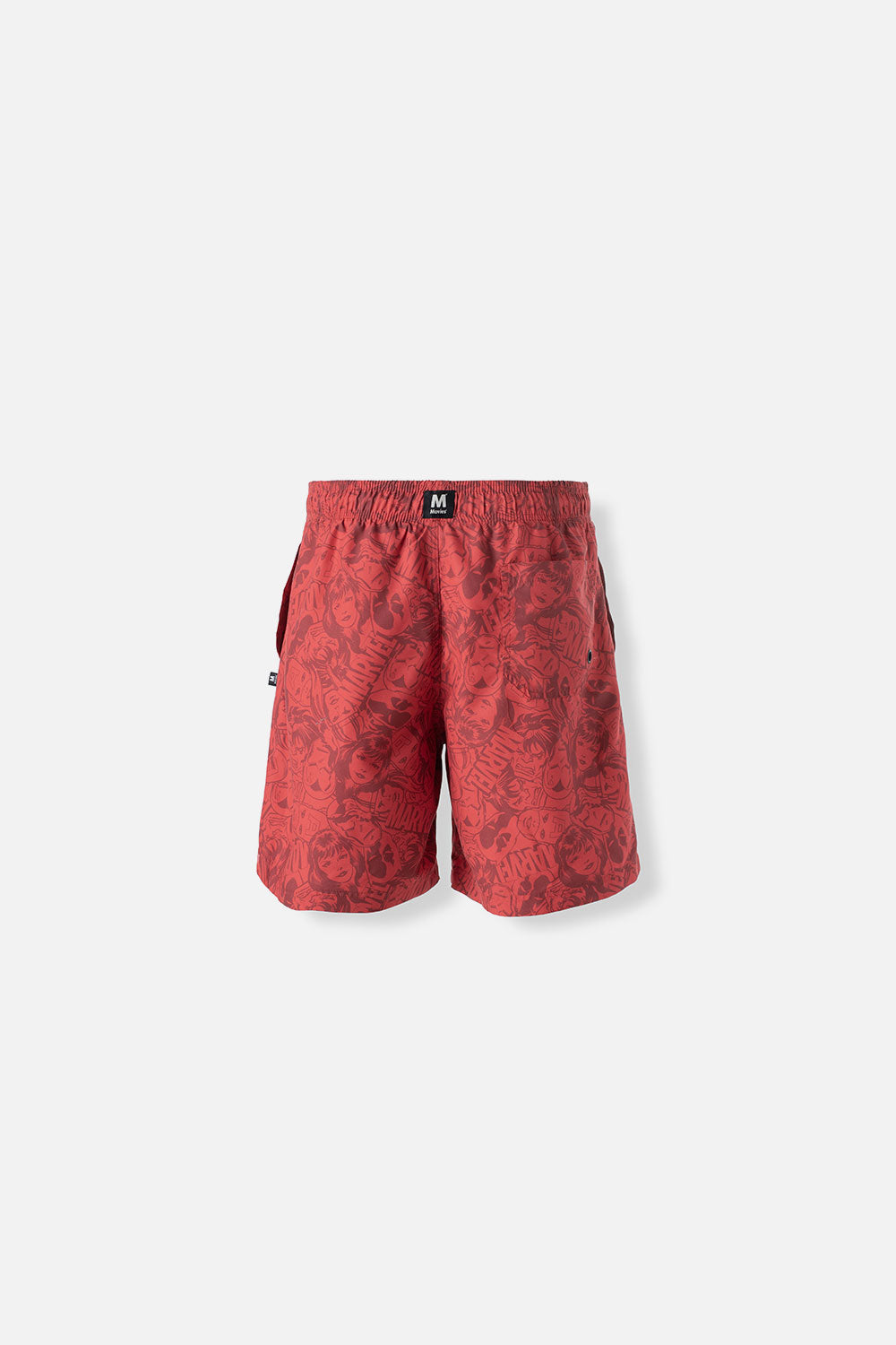 PANTALONETA DE BAÑO DE MARVEL ROJA PARA HOMBRE