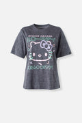CAMISETA DE HELLO KITTY REGULAR FIT PARA MUJER