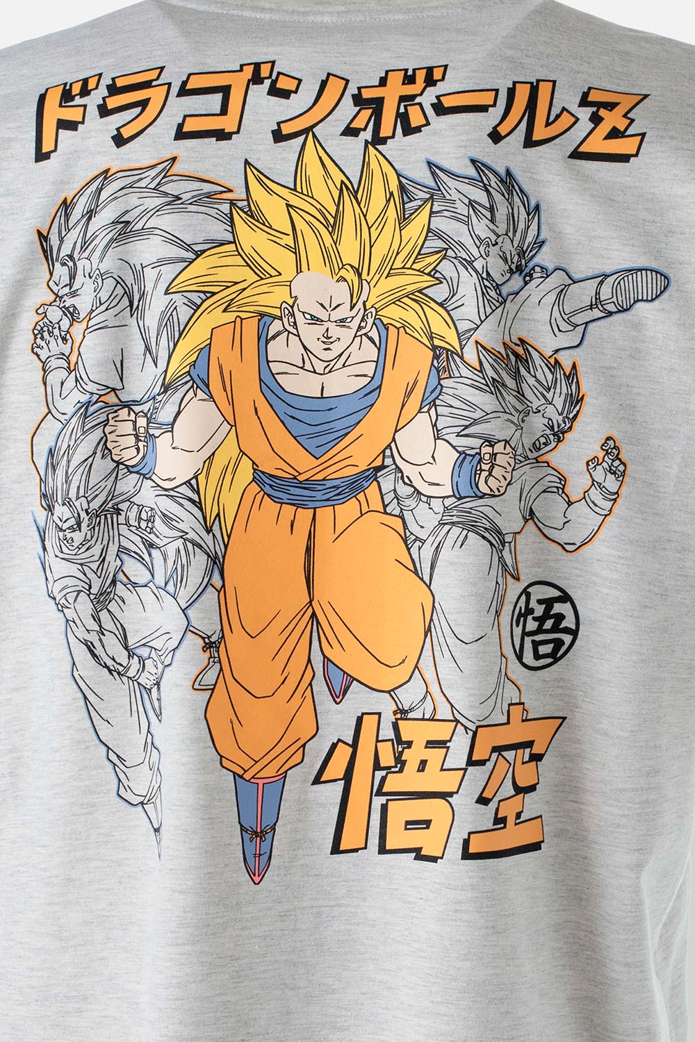 CAMISETA DE DRAGON BALL Z REGULAR FIT PARA HOMBRE