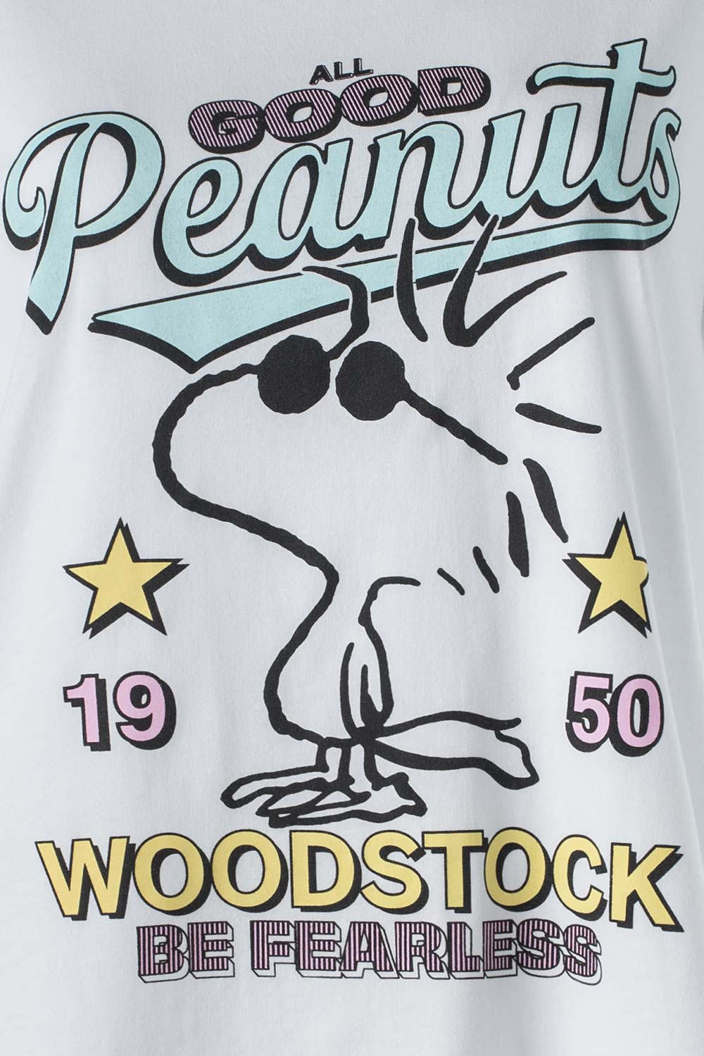 PIJAMA DE SNOOPY DE PANTALÓN CORTO MULTICOLOR PARA MUJER