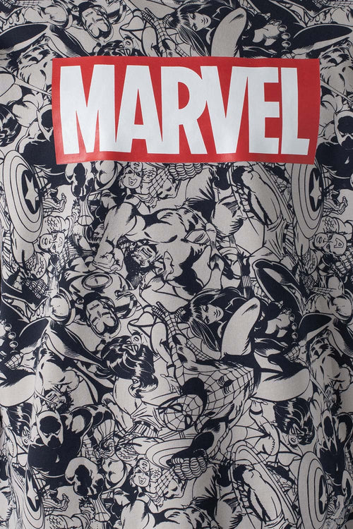 BUZO DE MARVEL CERRADO MULTICOLOR PARA HOMBRE
