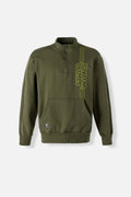 BUZO DE STAR WARS CERRADO VERDE MILITAR PARA HOMBRE