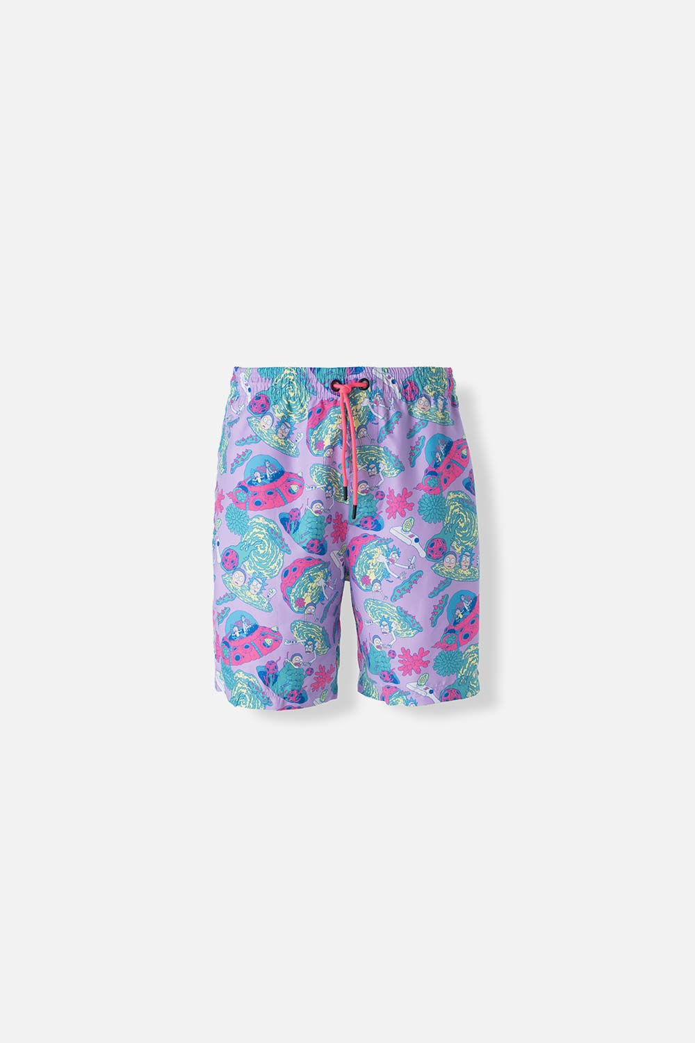 PANTALONETA DE BAÑO DE RICK Y MORTY MULTICOLOR PARA HOMBRE