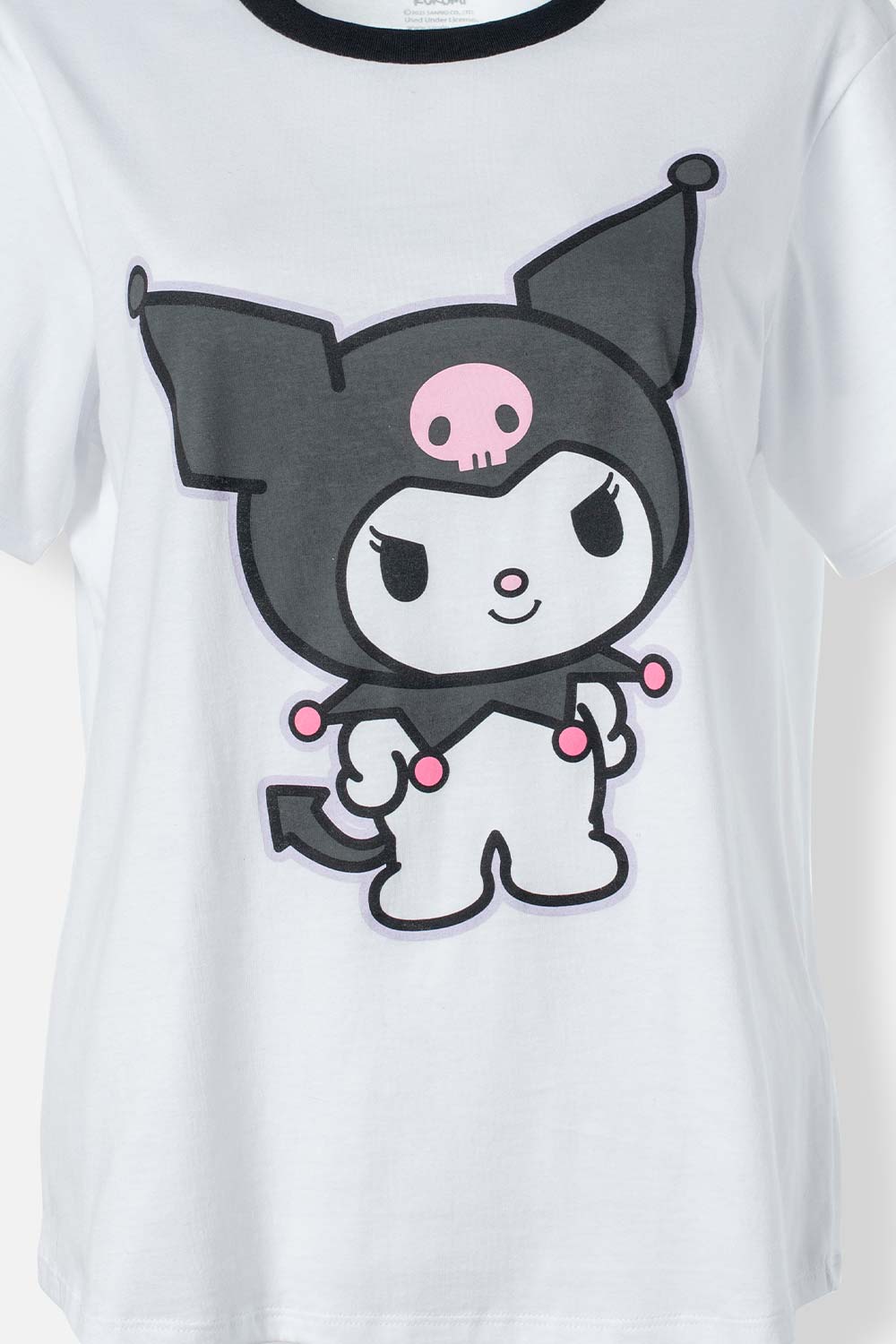 PIJAMA DE MY MELODY & KUROMI BLANCA Y MULTICOLOR DE PANTALÓN LARGO PARA MUJER