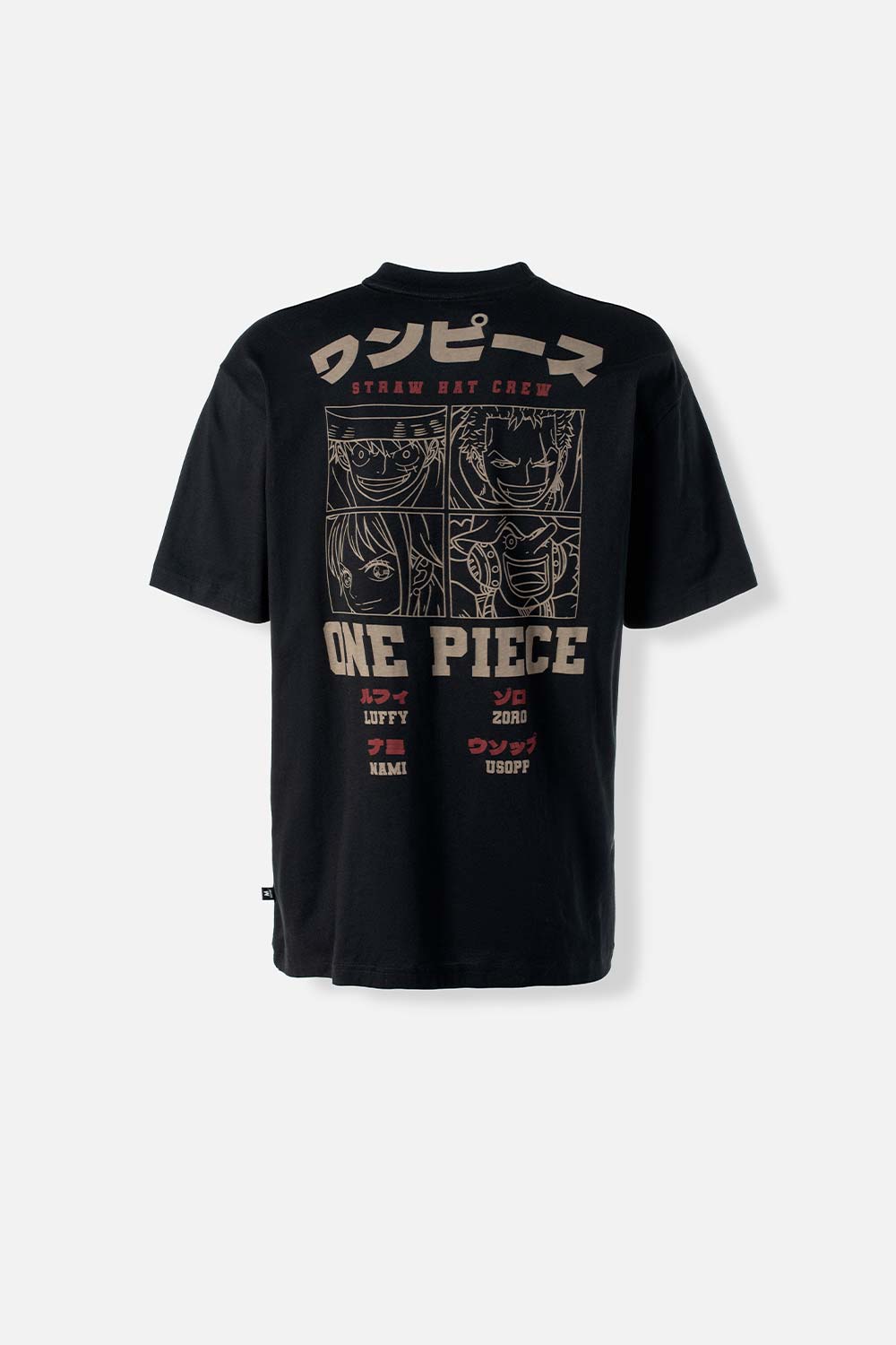 CAMISETA DE ONE PIECE OVERSIZED PARA HOMBRE