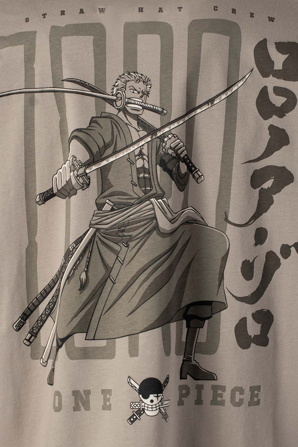 CAMISETA DE ONE PIECE OVERSIZED FIT PARA HOMBRE