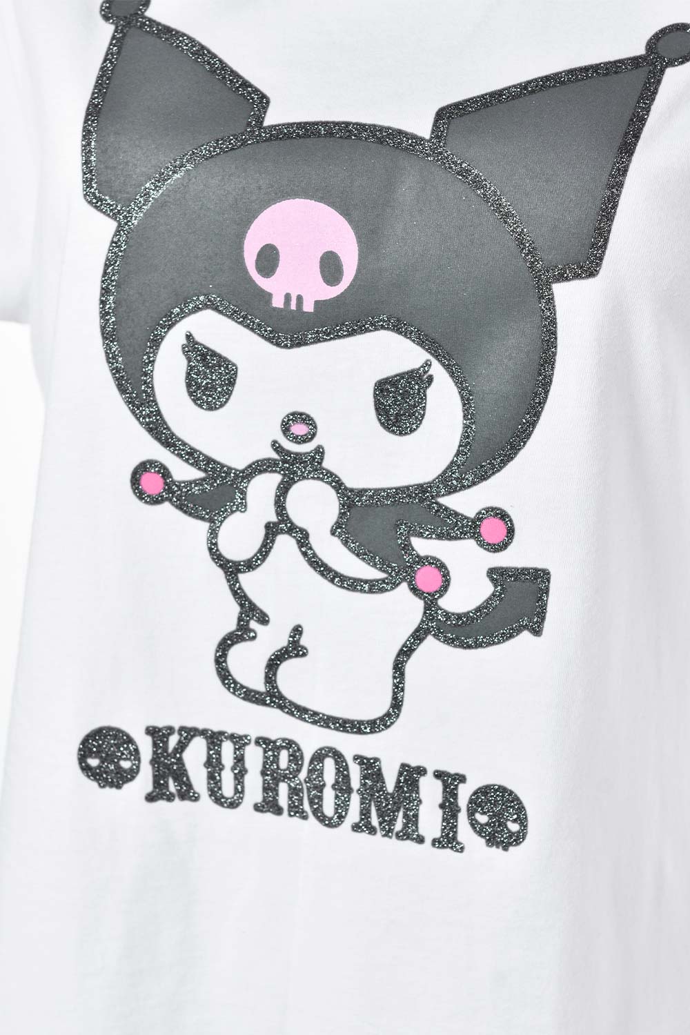 CAMISETA DE MY MELODY & KUROMI SLIM FIT PARA MUJER