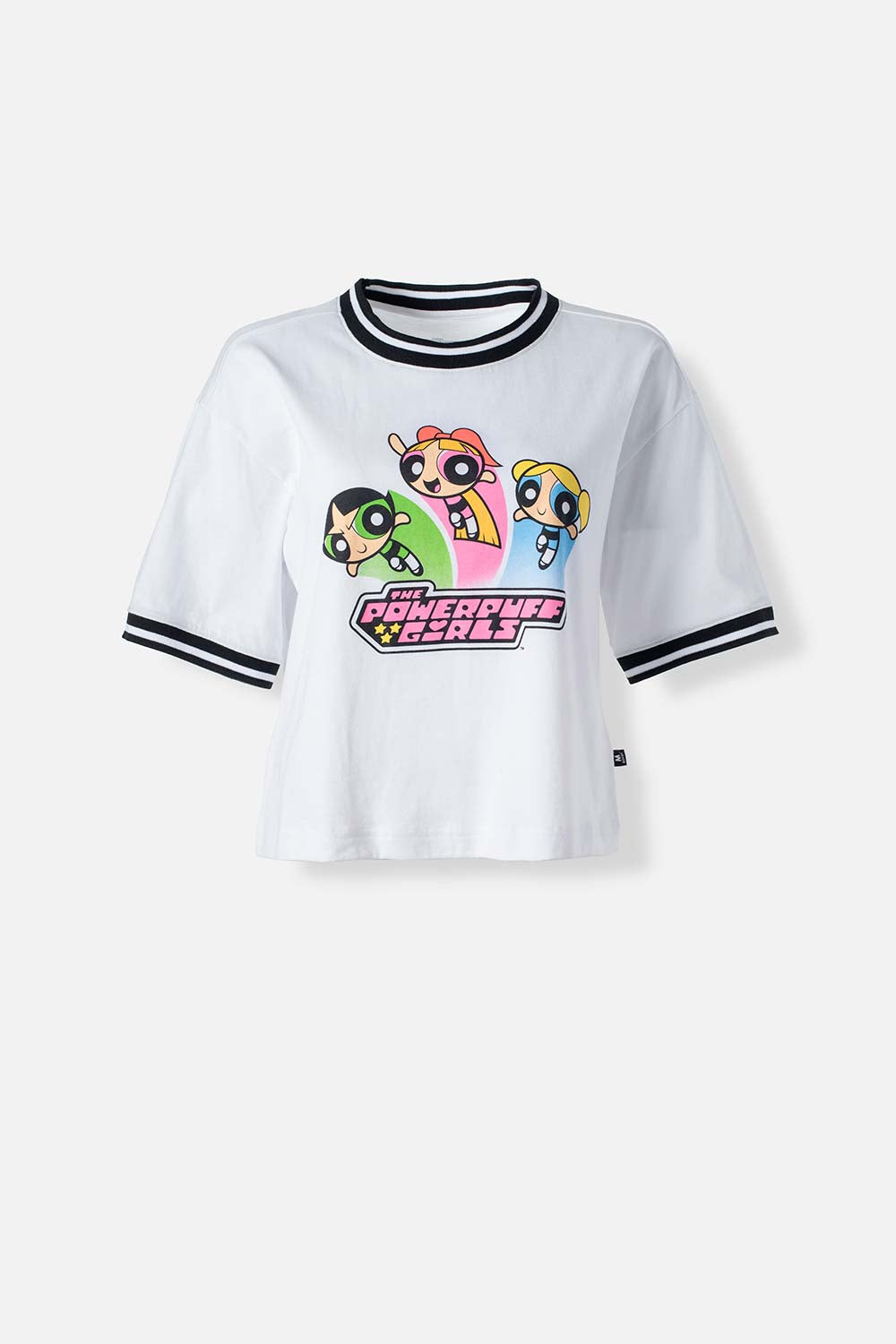 CAMISETA DE LAS CHICAS SUPERPODEROSAS BOXY FIT PARA MUJER
